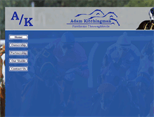 Tablet Screenshot of firsthomethoroughbreds.com